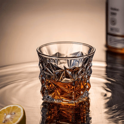 Liva Premium Japon Kristal Kesim Vayu Viski Bardağı